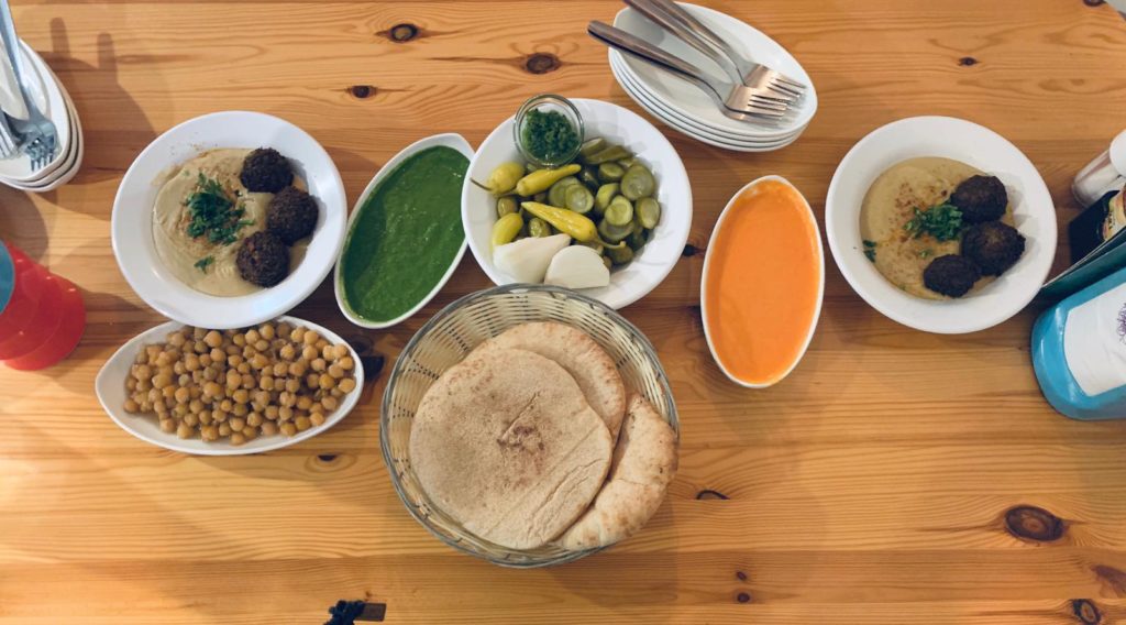 Hummus Sderot Israel vegan Israel