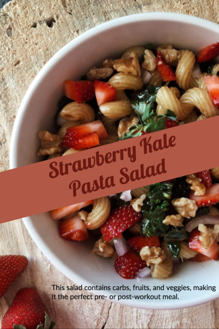 strawberry kale salad