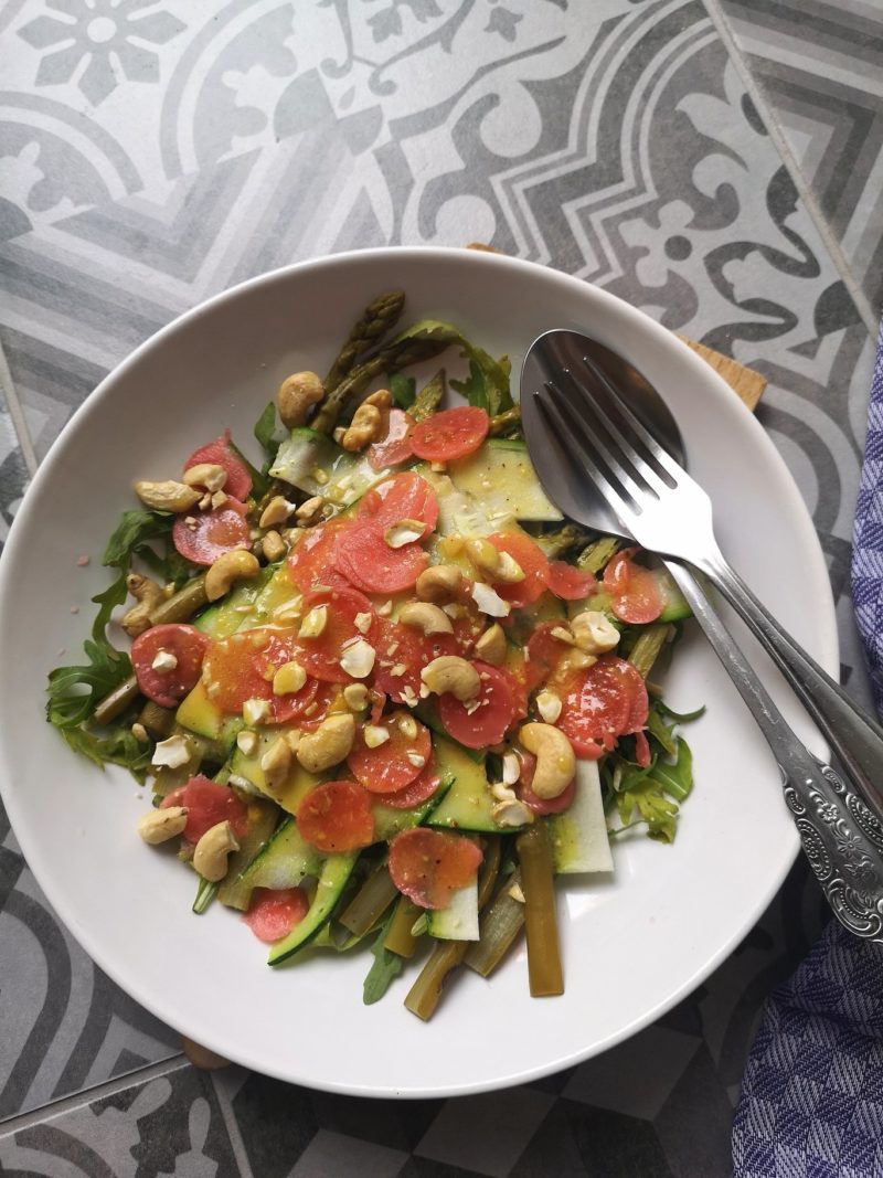 Zucchini salad