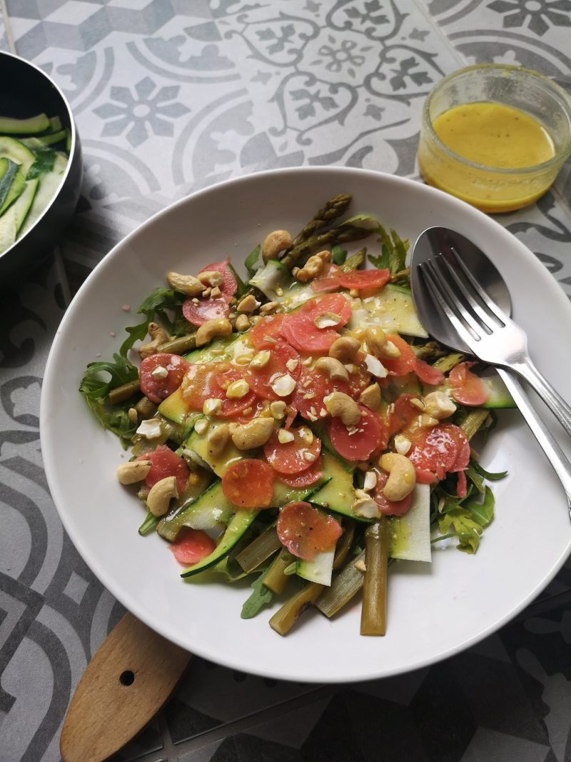 Zucchini salad