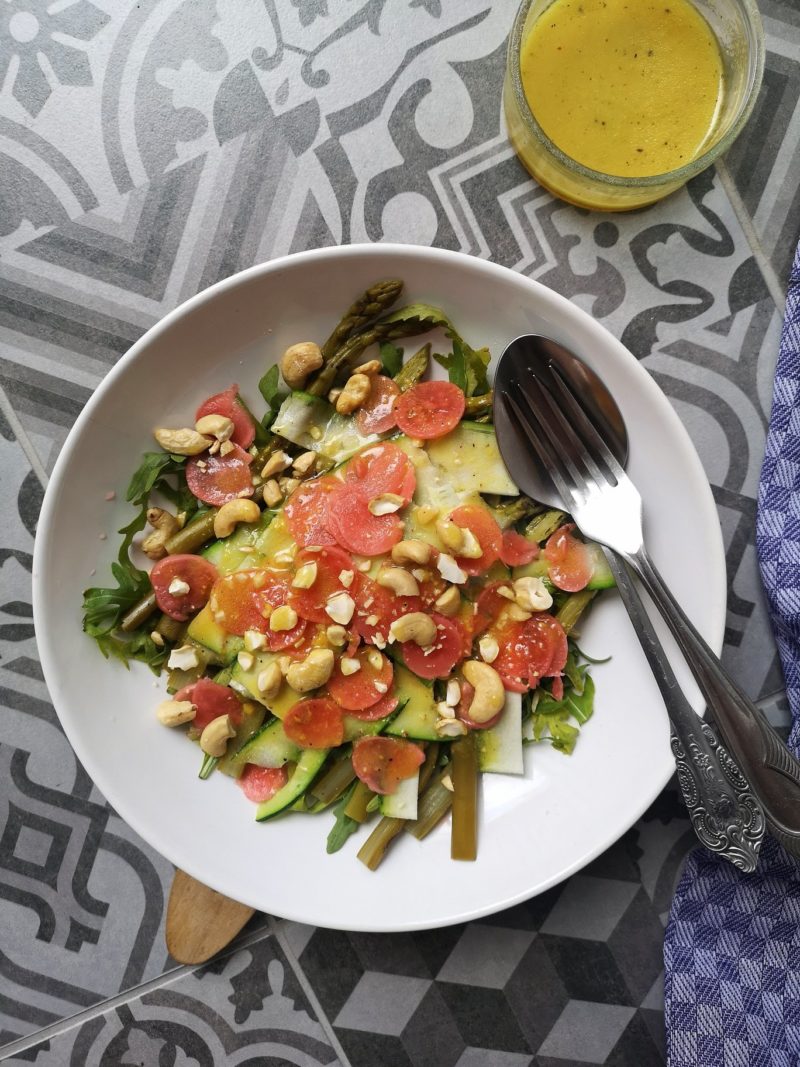 Zucchini salad