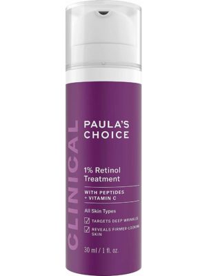 vegan retinol with white background