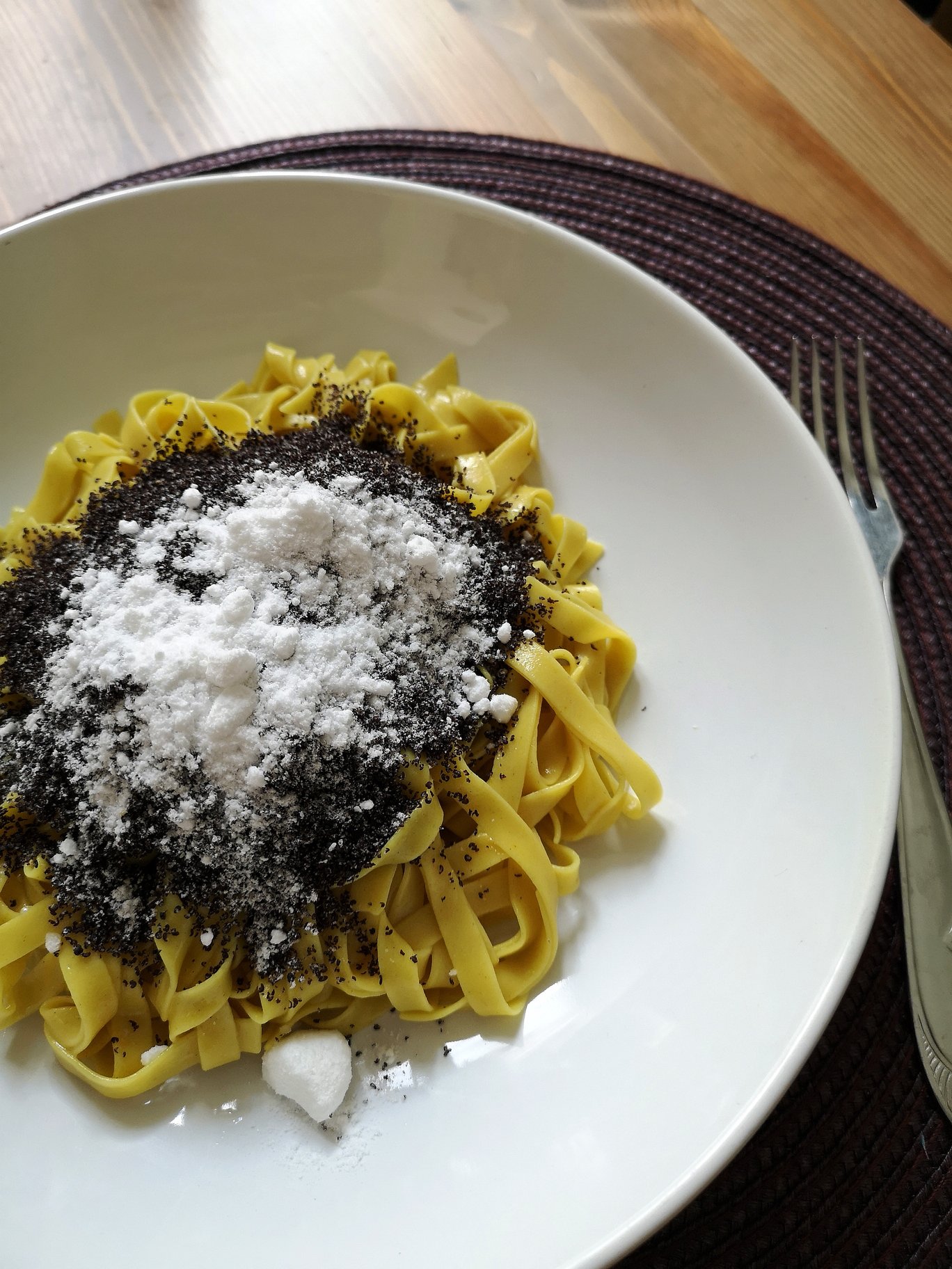 Hungarian poppy seed noodles