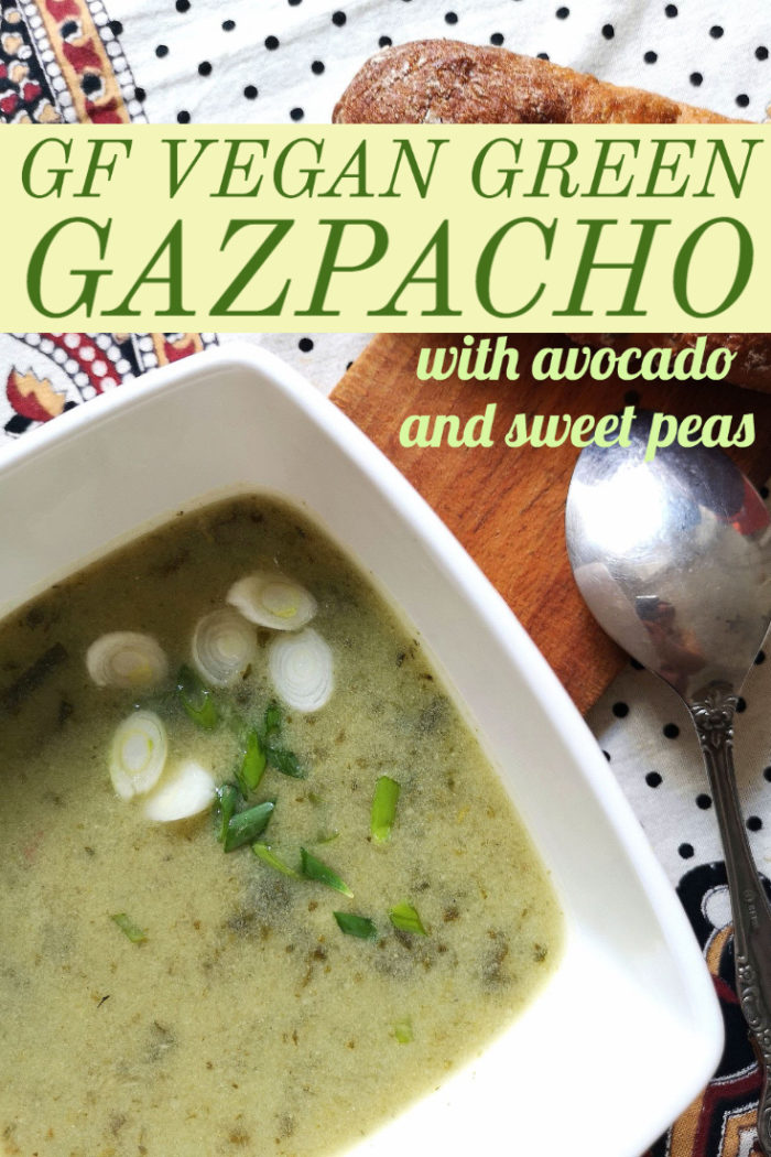 green gazpacho with caption