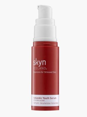 skyn skin serum with white background