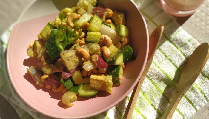 sweet potato avocado salad