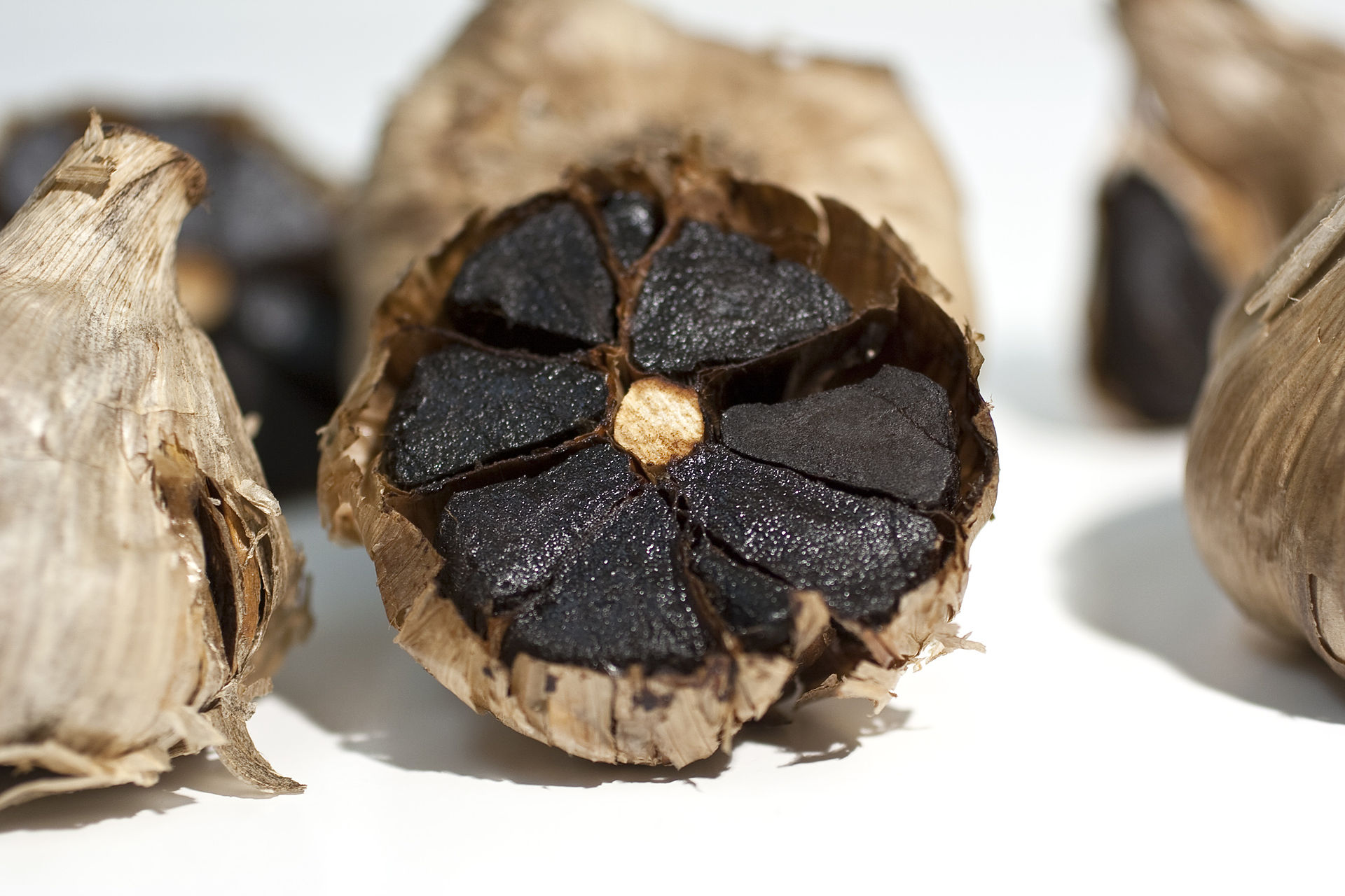 photo of black garlic