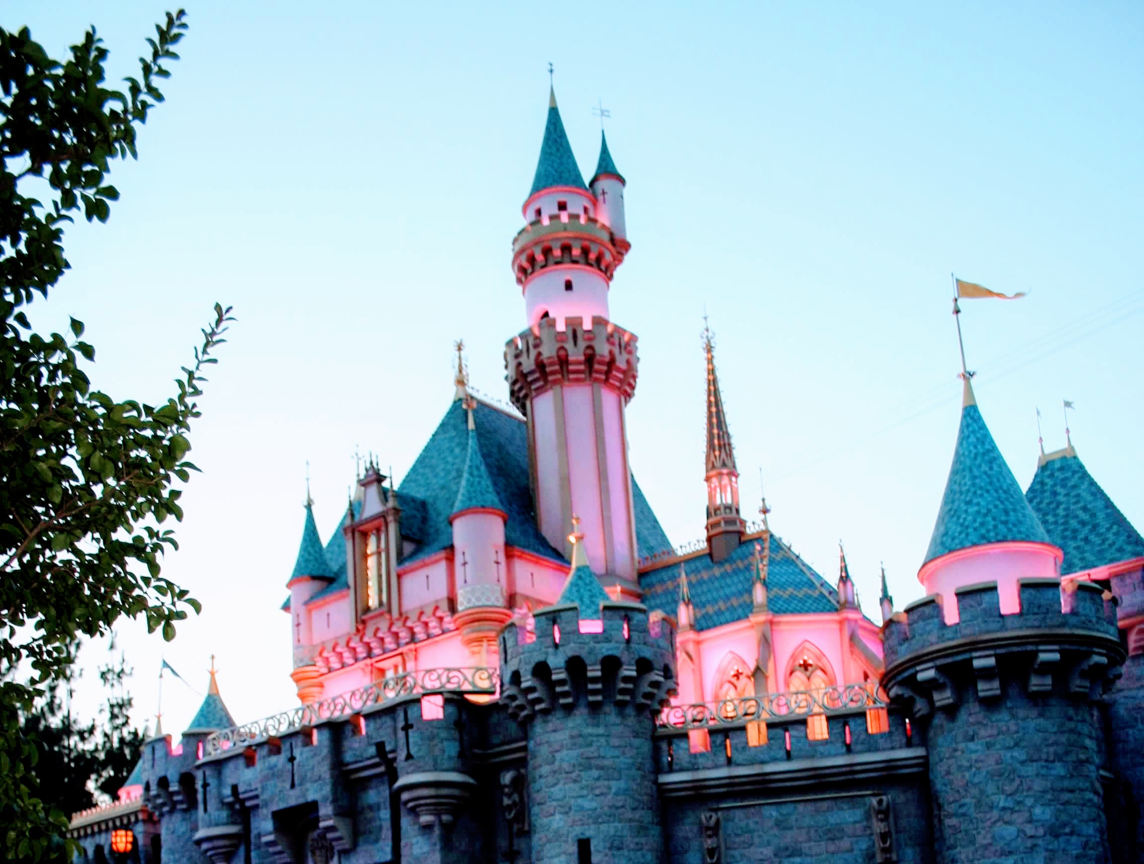Disneyland_Castle_Pond_View