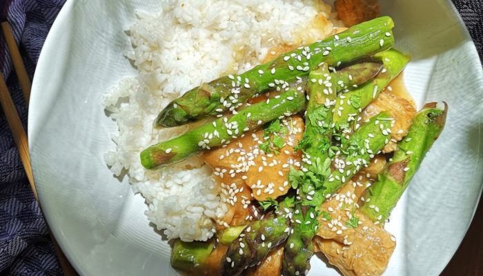 asparagus stir fry