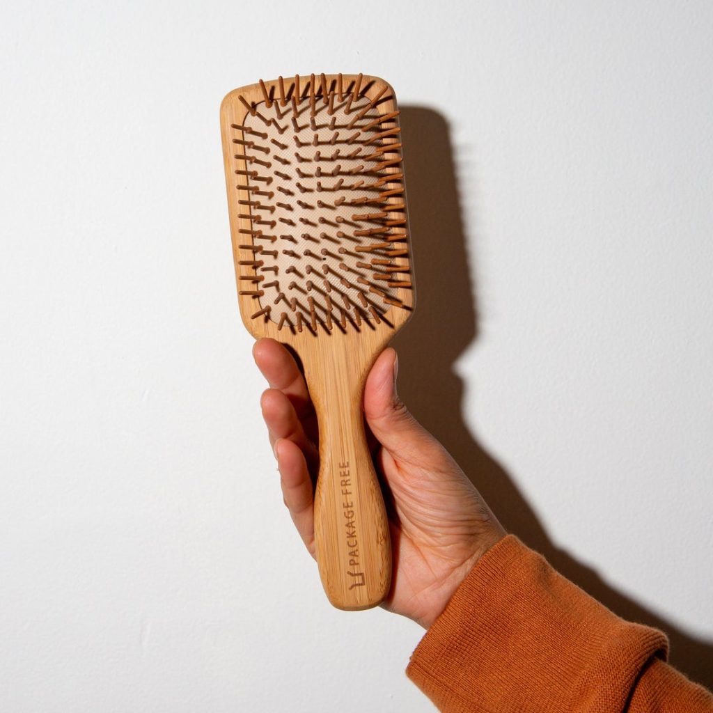 package free bamboo hair brush