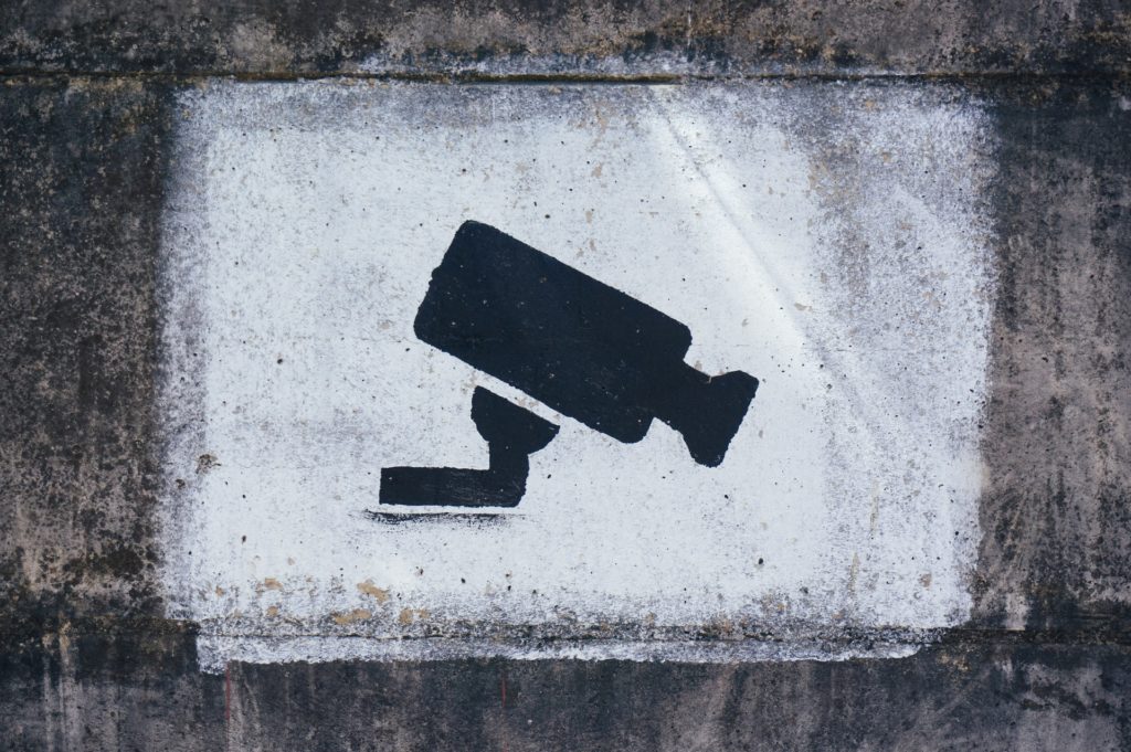 camera surveillance street art