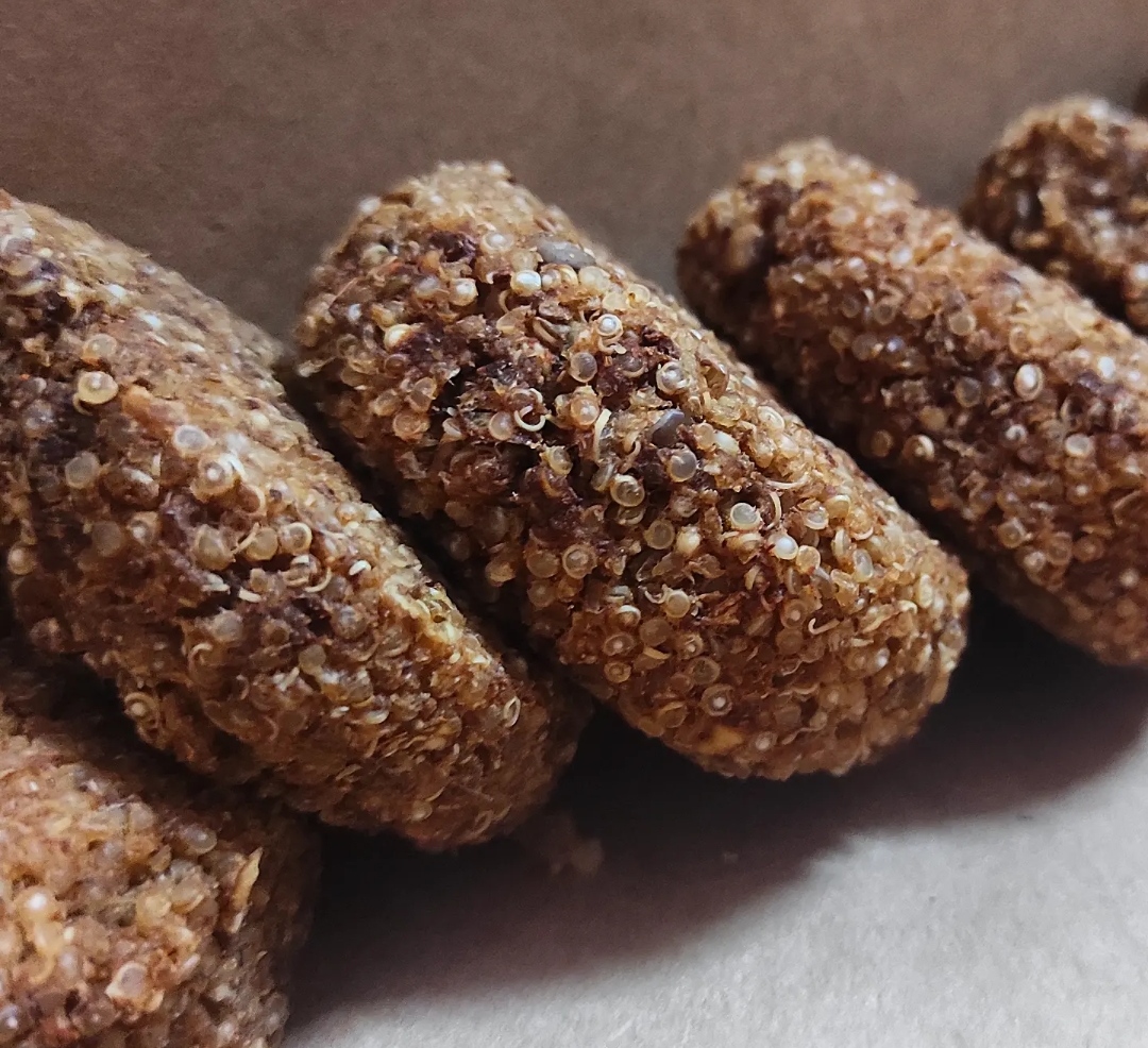 quinoa and lentil patties