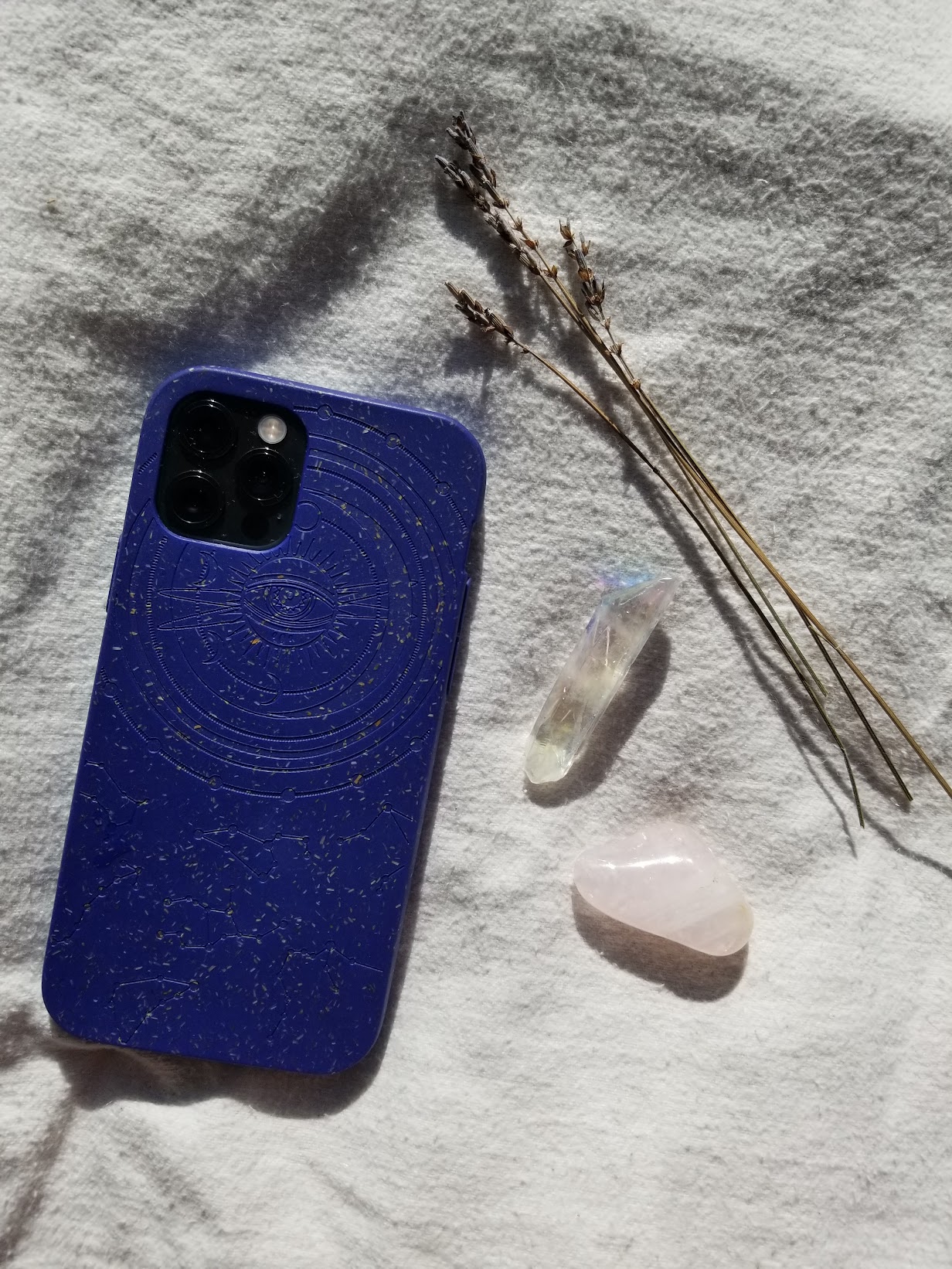 phone with crystals