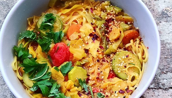 healthful _noodles_soup