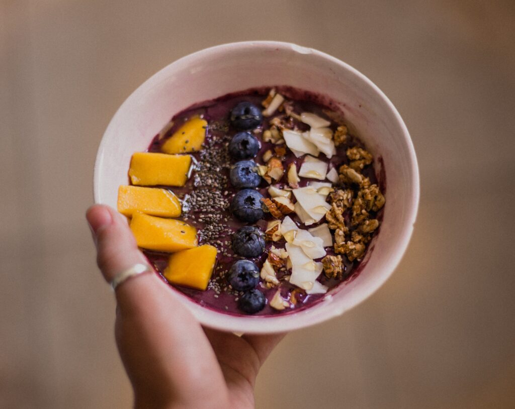 Acai bowls are a delicious, healthy breakfast commonly found in Hawaii.