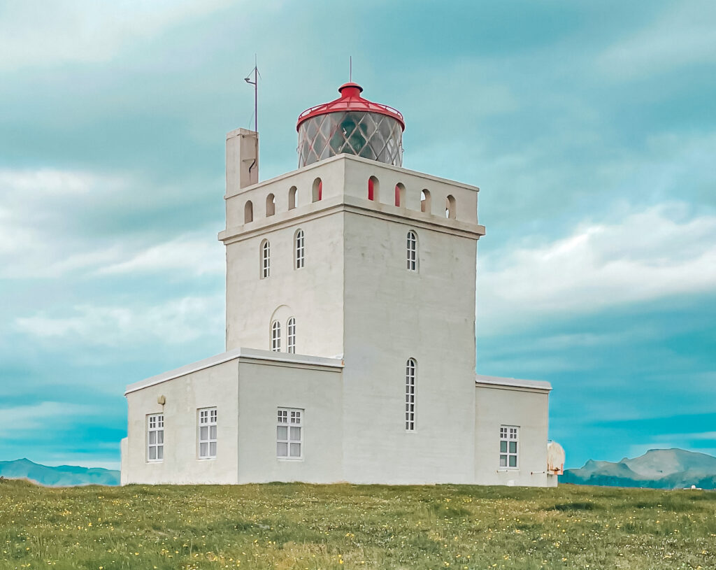 lighthouse in southern Iceland